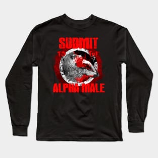 Submit to the Alpha Male Long Sleeve T-Shirt